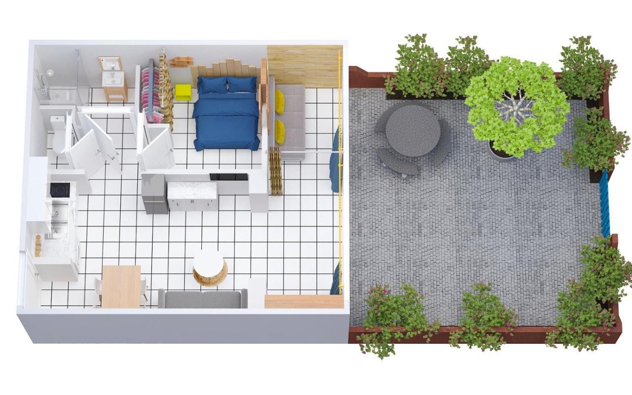 A L'Ombre Du Murier Apartment Le Barcares Exterior photo